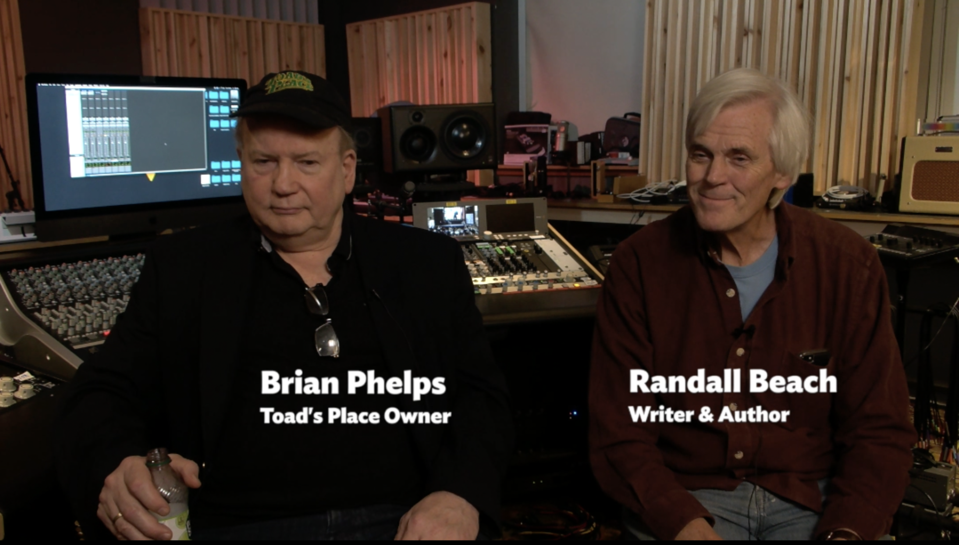 "The Legendary Toad's Place," A conversation with Brian Phelps and Randall Beach, 10.14.21