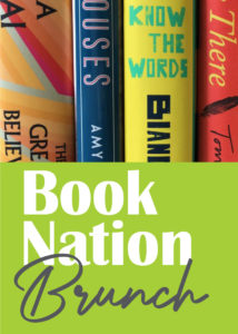 Book Nation Brunch Logo and books