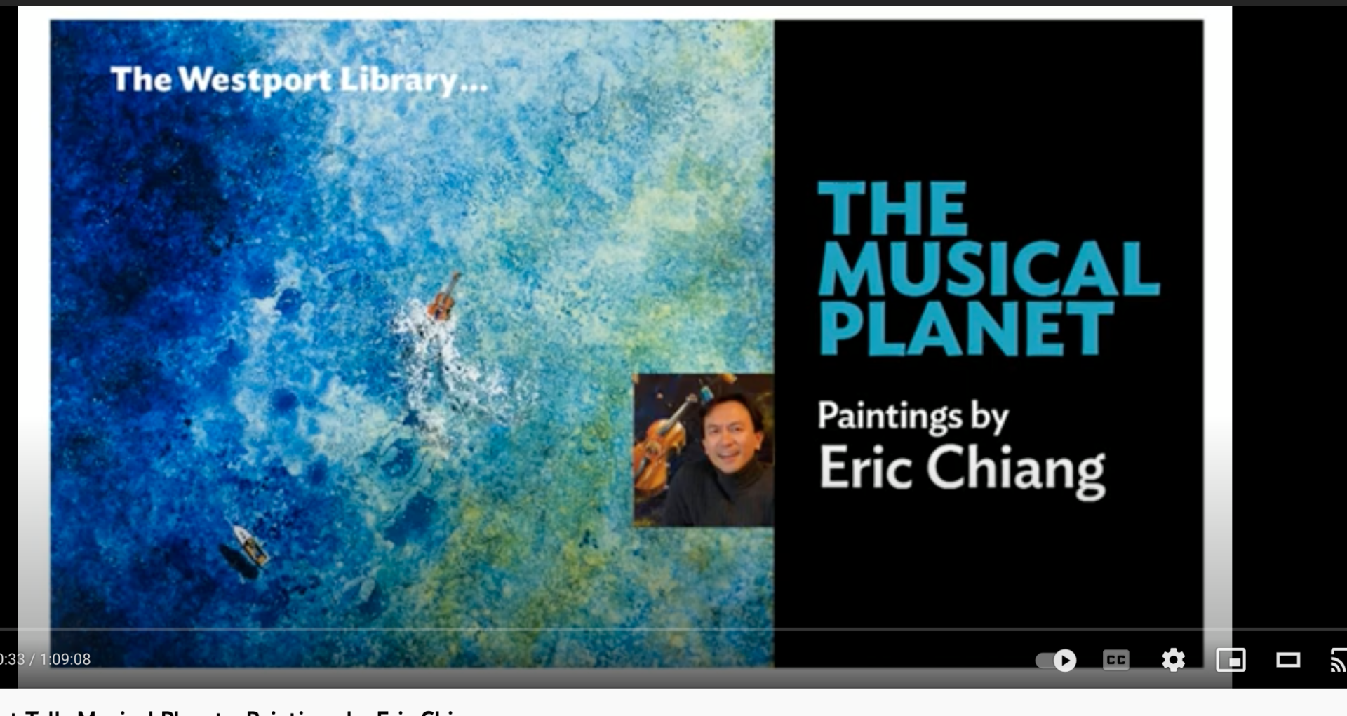 Artist Talk: Musical Planet - Paintings by Eric Chiang