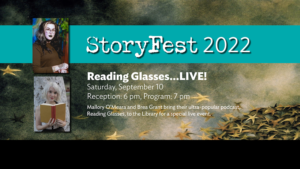 StoryFest 2022: Reading Glasses...LIVE!