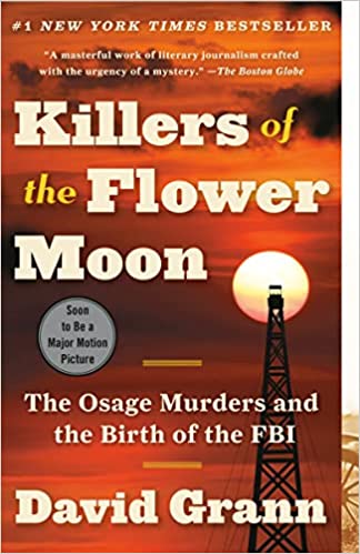 Cover art of Killers of the Flower Moon book
