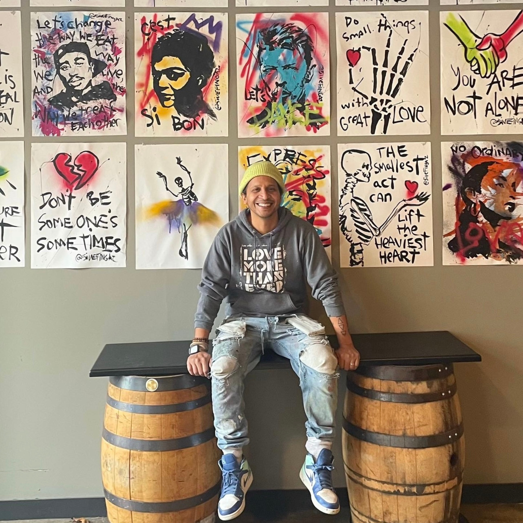 5iveFingaz Art Exhibits at VersoFest 2025 | The Westport Library