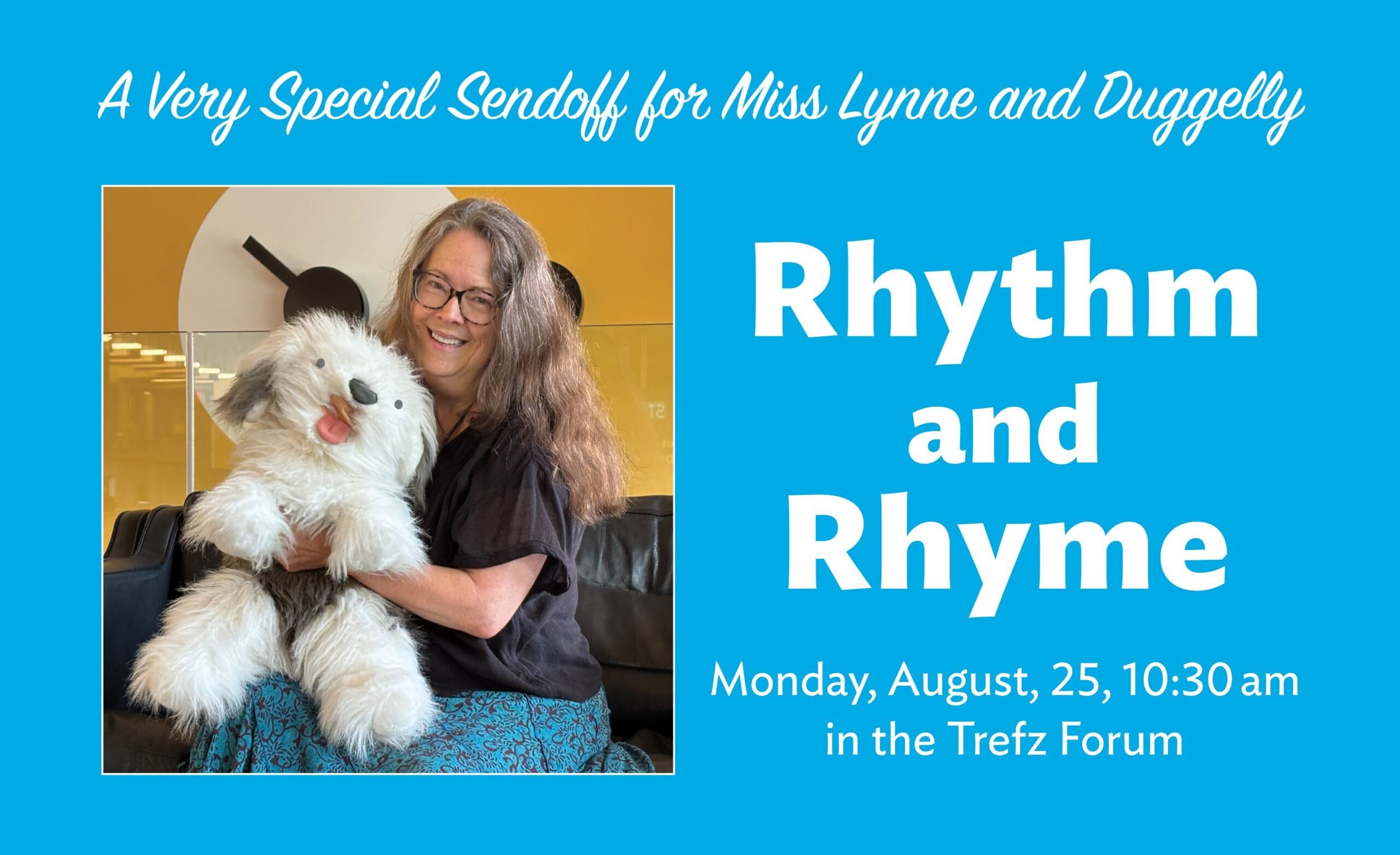 Rhythm and Rhyme: A Special Sendoff for Miss Lynne